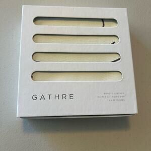 Gathre Micro+ Bonded Leather Baby Changing Pad New in Box